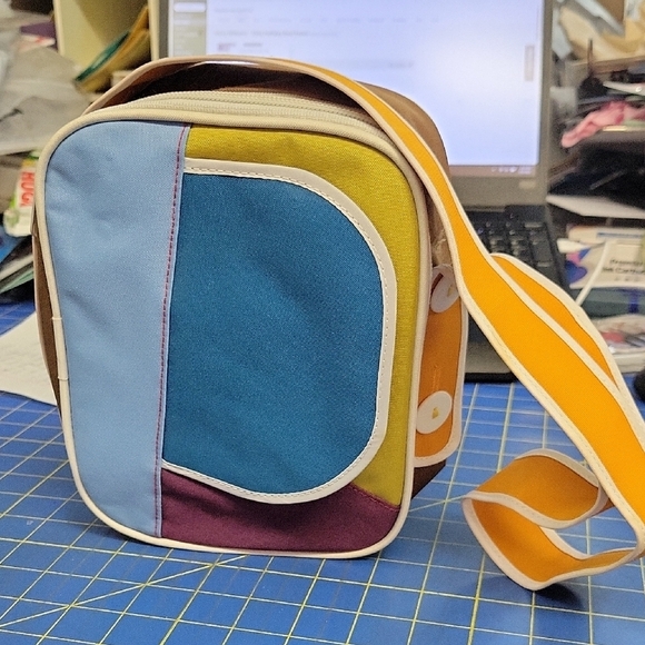 pronak Other - Phonak Hearing Aid Colorblock Crossbody Adjustable Bag 8.5" x 6.5" x 3"